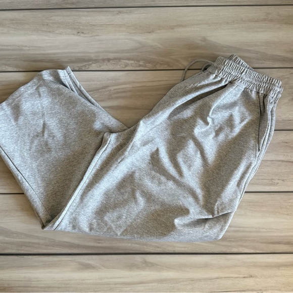 Kiikio Wide-Leg Detail Casual Trousers Grey Size W32 NWT IN PACKAGE - Picture 5 of 10